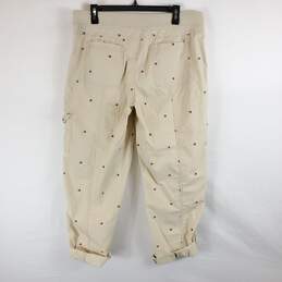 Tommy Hilfiger Women Beige Cargo Capri Pants M alternative image