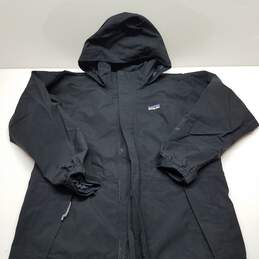 Vintage Women's US M Patagonia Liquid Sky Jacket Gore-Tex Hooded Jacket Black 83641