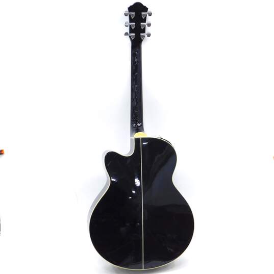 Ibanez Brand AEL10-BK-14-01 Model Black Acoustic Electric Guitar image number 2