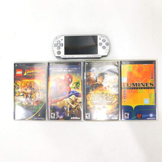 Buy the Sony PlayStation Portable PSP 2000 W/ 4 Games In Cases