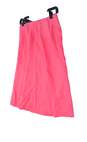 NWT Womens Pink Elastic Waist Pockets Long A Line Skirt Size 2 image number 1