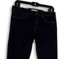 Womens Blue Denim Dark Wash Stretch Pockets Skinny Leg Jeans Size 29 image number 3