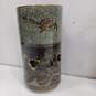 Bundle of 12 Somayaki Double Wall Crackle Green and Brown Ceramic Cups image number 6