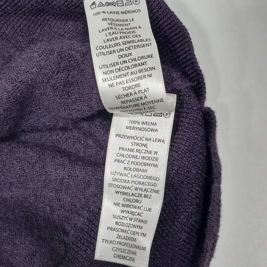 Women's Purple Tahari Sweater Size S image number 5