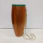 Unbranded Wooden Conga Hand Drum w/ Strap image number 1
