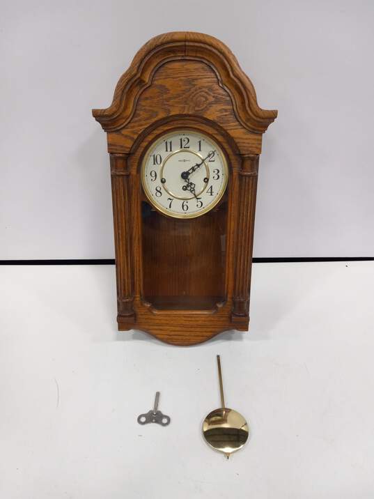 Howard Miller 613-226 Wall Mounted Westminster Chime Clock image number 1