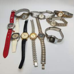 Vintage Bulova and other fashion brand Unique Lady's Quartz Watch Bundle