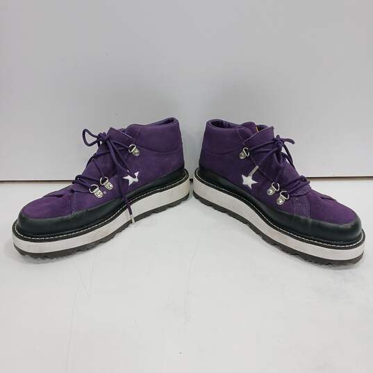 Converse Women's Purple Mid Boot Size 7.5 image number 2