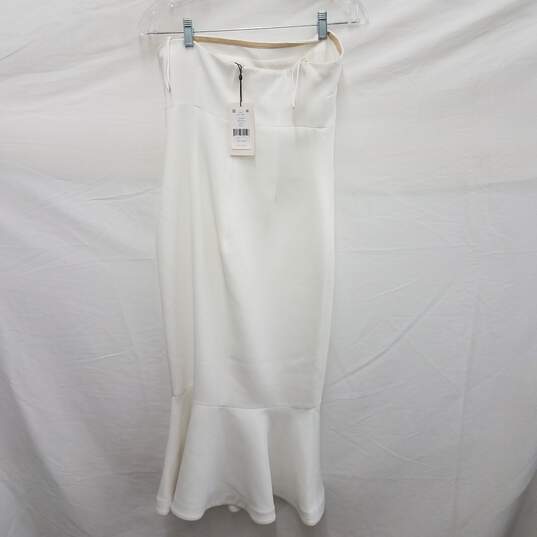 NWT 5a7 Cinq a Sep Ivory Luna Dress Size 6 image number 2