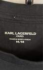 Karl Lagerfeld Men Black Graffiti Logo T Shirt M image number 3