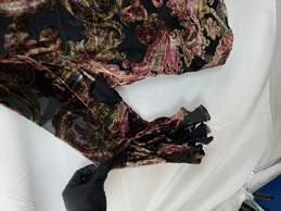 Wm Karen Kane Silk Velvet Blouse Flared Sleeves Sz XL W/Tag alternative image