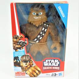 Disney Star Wars Galactic Heroes Mega Mighties Chewbacca Action Figure IOB alternative image