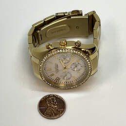 Designer Caravelle By Bulova Gold-Tone Stainless Steel Analog Wristwatch alternative image