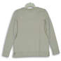 NWT Womens Beige Long Sleeve V-Neck Knitted Pullover Sweater Size Small image number 2