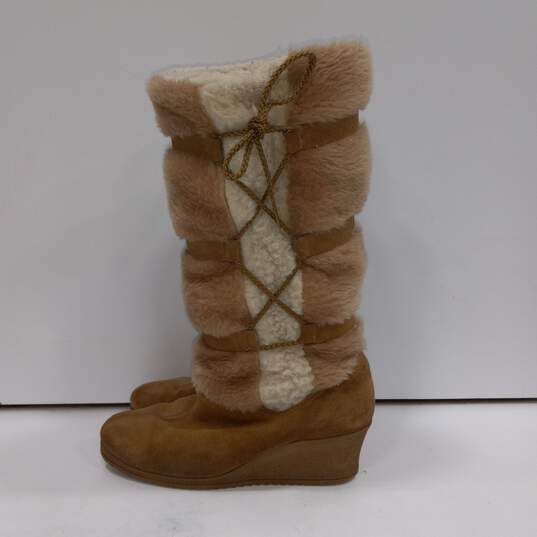 Vintage Women's Snowland Winter Boots Knee High image number 2
