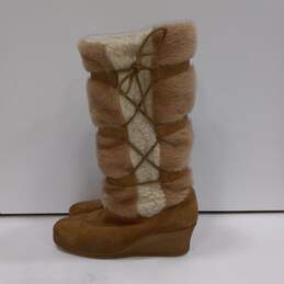 Vintage Women's Snowland Winter Boots Knee High alternative image