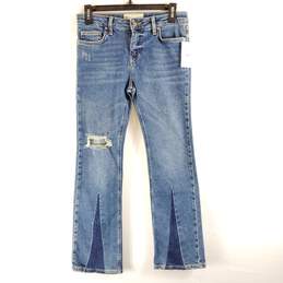 Free People Women Blue Denim Jeans Sz 25 NWT