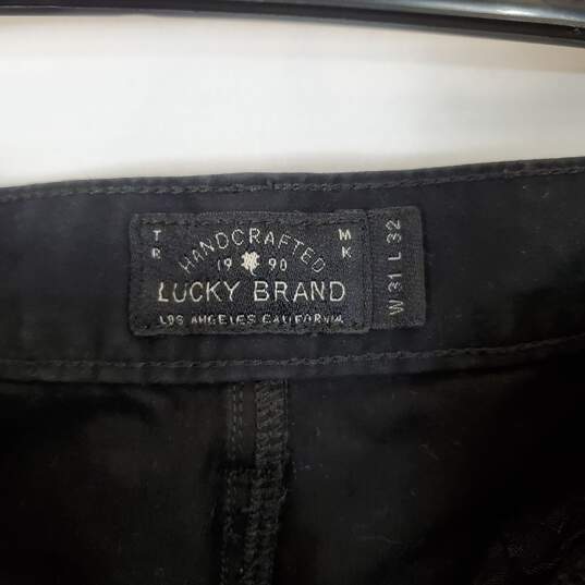 Lucky Brand Men Black Wash Slim Jeans sz 31 image number 5