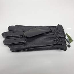 Eddie Bauer Black Leather Gloves 2793 Size Large  NWT alternative image