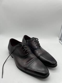 Vintage Foundry Co. Mens Black Leather Cap Toe Lace Up Oxford Shoes Sz 9.5 alternative image