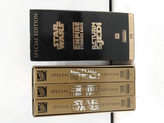 Star Wars Trilogy Special Edition VHS Set image number 6