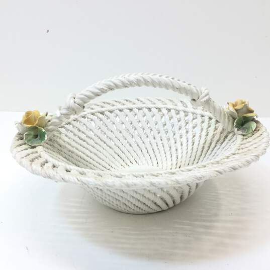 Italian porcelain basket image number 1