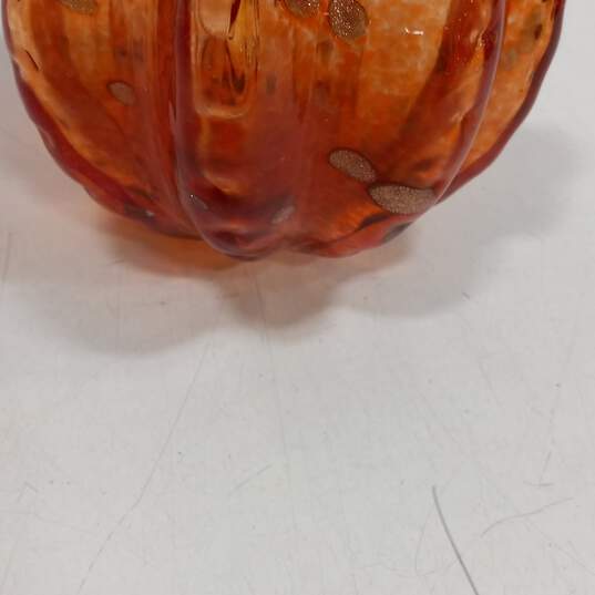 Blown Art Glass Squash Figurine image number 6