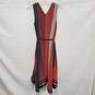 NWT French Connection WM's Caprice Cinnamon Handkerchief Maxi Dress Size SM image number 2