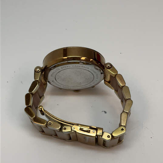 Designer Michael Kors MK5896 Chronograph Round Dial Analog Wristwatch image number 4