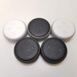 Bundle of 5 Amazon Echo Dot Smart Speakers alternative image