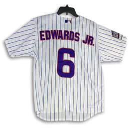 Mens White Chicago Cubs Carl Edwards Jr. #6 MLB Baseball Jersey Size 48 alternative image