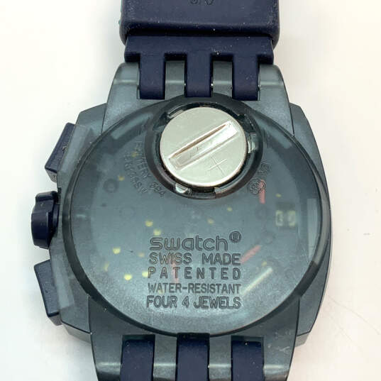 Designer Swatch Swiss SR936SW Adjustable Strap Round Dial Analog Wristwatch image number 3