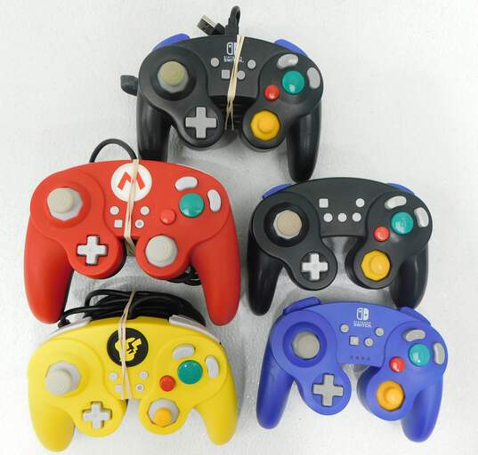 5 GameCube Style Nintendo Switch Controllers Wired/ Wireless image number 1