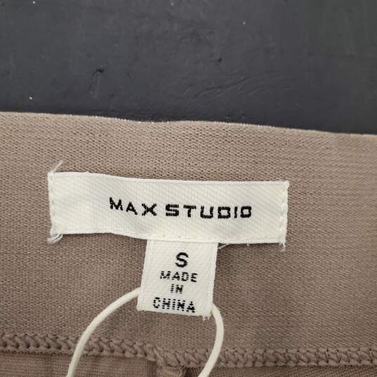 Max Studio Women Tan Pants S NWT image number 3