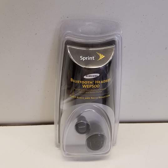 Sprint Samsung Bluetooth Headset WEP500 NIP image number 1