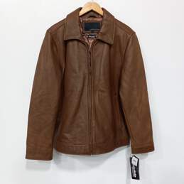 Wilsons Leather Women's Brown Soft Leather Jacket Size L - NWT