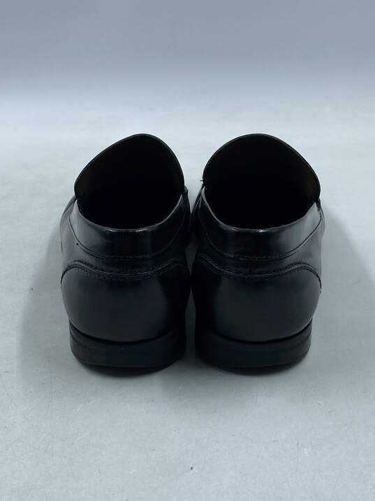 Authentic Salvatore Ferragamo Black Loafer Dress Shoe M 9 image number 5