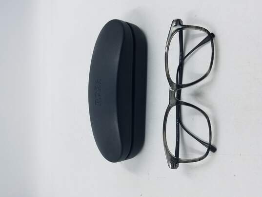 BOSS Oval Gray Optical Frames image number 1