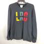 Lifted Research Group Men Black Crewneck Sweater L image number 1