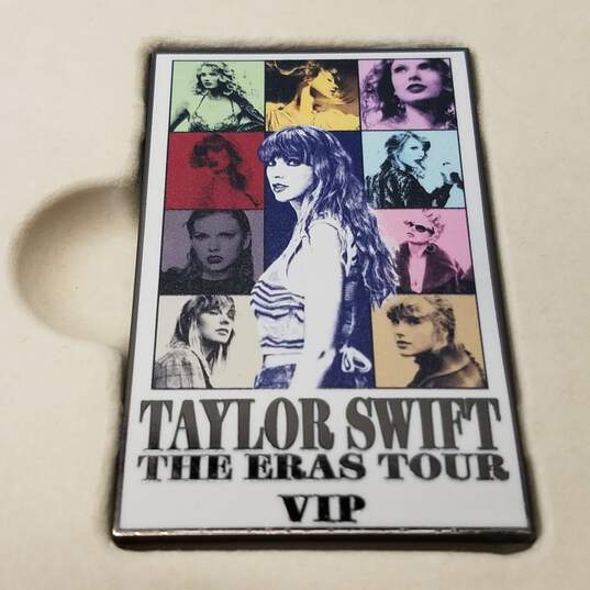 Taylor Swift The Eras Tour AUTHENTIC VIP Box Exclusive Tour Pin Ticket IOB image number 5