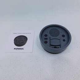 Narwhal Grey 30oz. Bluetooth Speaker Lid IOB