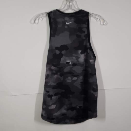 Womens Camouflage Dri Fit Sleeveless Pullover Activewear Tank Top Size M image number 2