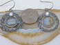 Didae Israel 925 Sterling Silver Drop Earrings 4.5g image number 5