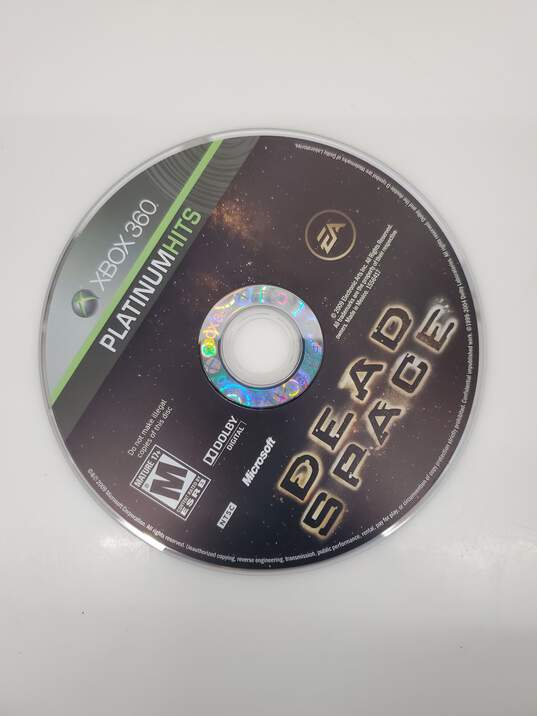 Dead Space PLATINUM HITS PH Xbox 360 Game Disc Untested image number 4
