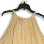 Torrid Womens Beige Cotton Clip Dot Halter Neck Blouse Top Size 2 (18-20) image number 4
