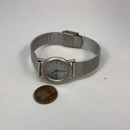 Designer Skagen 4SSSI Silver-Tone Round Dial Mesh Strap Analog Wristwatch alternative image