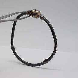 Pandora Ale Sterling Silver Round Snake Chain Starter 7 Inch Bracelet 14g