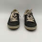 Womens Moc Star Black MST-13482A Black Low Top Lace-Up Sneaker Shoes Sz 9.5 image number 2