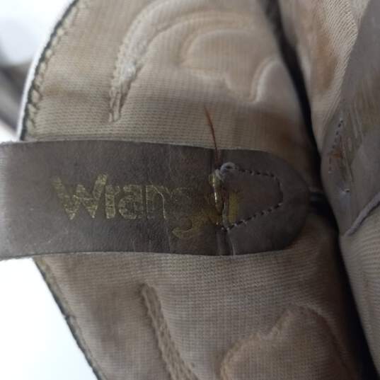 Women's Wrangler Contrast Stitching Leather Western Boots Sz 10D image number 6