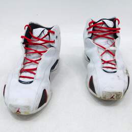 Jordan 21 White Varsity Red Metallic Silver 2006 Men's Shoes Size 10.5